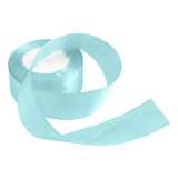 Satijnlint 4cm Blauw