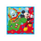 Servetten Mickey Mouse - 33x33cm - 20 stuks