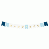 Slinger Baby Boy Blauw & Goud (3m)