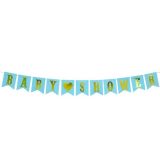 Slinger Babyshower Blauw & Goud