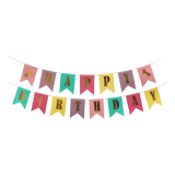 Slinger Happy Birthday Pastel Unicorn