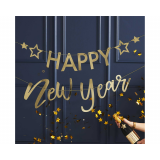 * Slinger Happy New Year Goud Ginger Ray