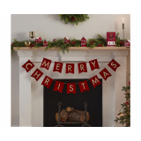 Slinger Merry Christmas Rood Velvet Ginger Ray 