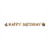 Slinger Happy Birthday Piraten Map (1,8m) 