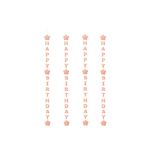 String Slinger Happy Birthday Roségoud