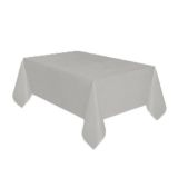 Tafelkleed Plastic Zilver XL
