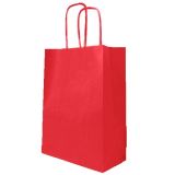 Papieren Tasje Rood (10st)