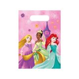 Plastic Uitdeelzakjes Princess - 6 stuks