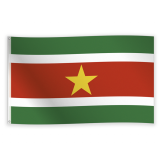 Vlag Suriname (90x150cm)