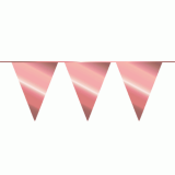 vlaggenlijn metallic roségoud