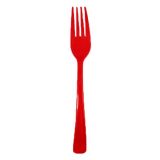 Plastic Vorken Rood (20st)
