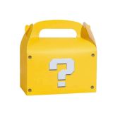 Vouwdoos Vraagteken Geel (6st) 