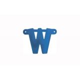 Letterslinger W Blauw