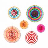 Deco Waaiers Mix 6dlg