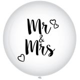 XL Ballon Mr & Mrs